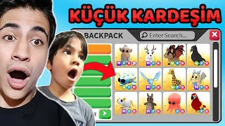 KÜÇÜK KARDEŞİMLE İLK DEFA ADOPT ME OYNADIK | Zengin Çocuk  ( Roblox Adopt Me )