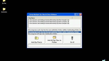 Sobolsoft com   How To Use Unzip Multiple Zip Files At Once Software