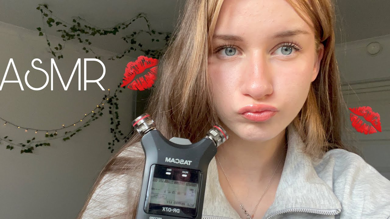 ASMR KISSES 💋💋💗and other sounds ON TASCAM