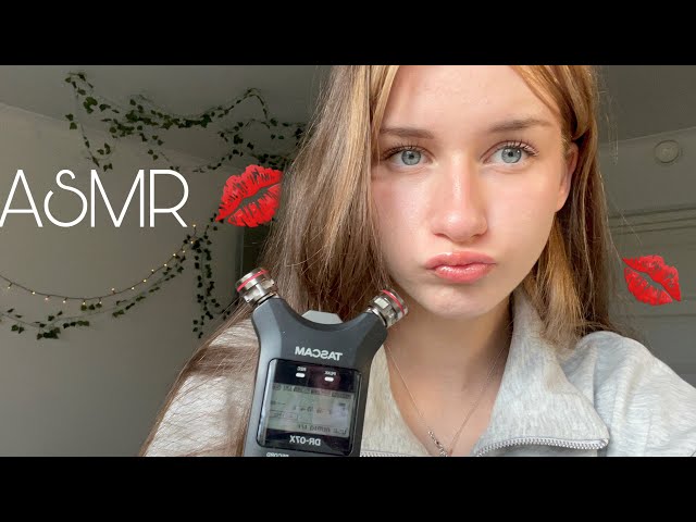 ASMR KISSES 💋💋💗and other sounds ON TASCAM