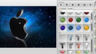 How to Convert 2D SVG Image to 3D by Aurora 3D Text & Logo Maker screenshot 4