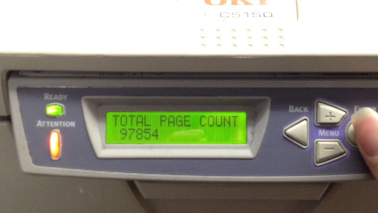 Oki Laser Printer C5150 YouTube