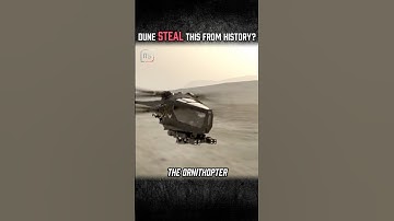 Dune’s Ornithopter Was ACTUALLY Real?