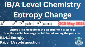 How to Calculate Entropy Change