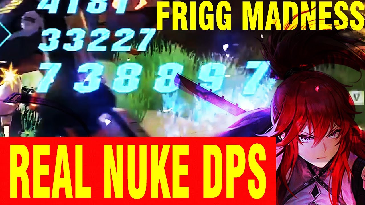 Frigg INSANE Burst Damage Test Vs Lv.62 World Boss (+Build) | Tower Of Fantasy Global