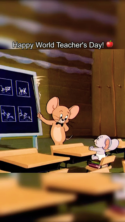 Happy World Teacher's Day! 🍎 | Tom & Jerry | @wbkids​
