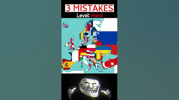 3 Mistakes | Level: Hard | Map Quiz