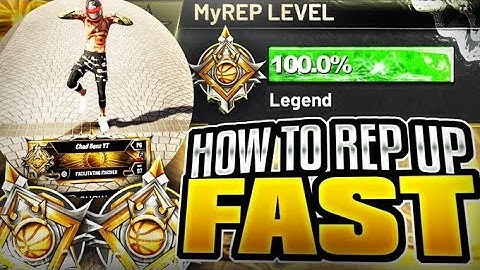 HOW to REP UP FAST NBA 2K20! *NEW* BEST REP METHOD!! HOW to HIT LEGEND REP
