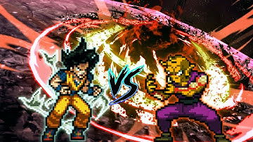 Goku V6 LB OP (All Form) VS Orange Piccolo V2 OP(new) in Jump Force Mugen