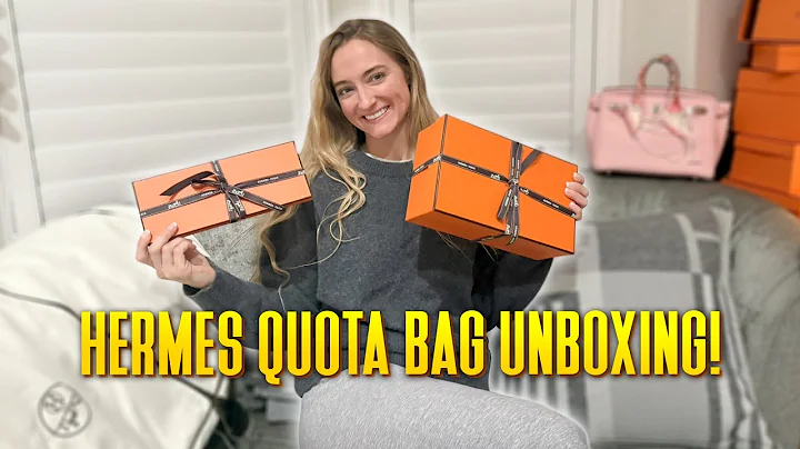Hermes Quota Bag Unboxing!!