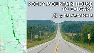 Rocky Mountain House to Calgary Bike Ride