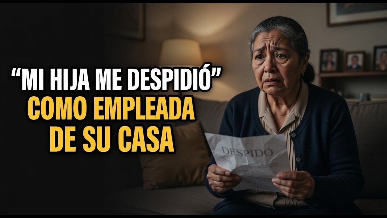 Mi hija me despidió como empleada de su casa 🧹