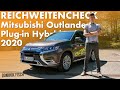 Elektrische Reichweite des MITSUBISHI OUTLANDER PLUG-IN HYBRID⚡️ | Test | Dominik Fisch