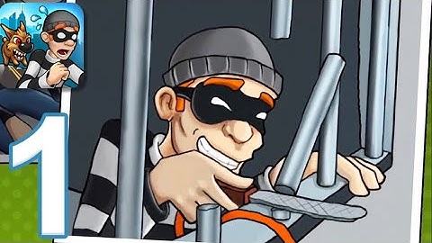 Robbery Bob - Gameplay Walkthrough Part 1 - Chapter 1: Suburbs (iOS, Android)