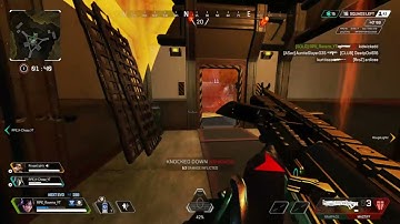 Deathbox Superglide into a Squad Wipe (Apex Legends)