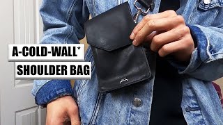 A-COLD-WALL A-COLD-WALL* Gray Utility Shoulder Bag