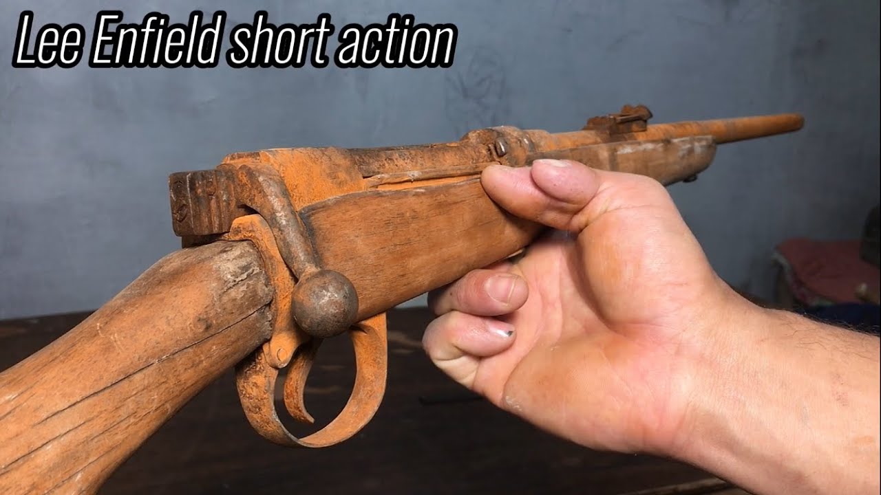 Restoring of old British gun cal 303 #gunrestoration