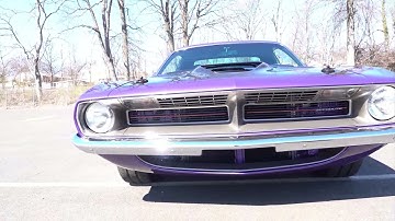 1970 plymouth cuda pro touring movie