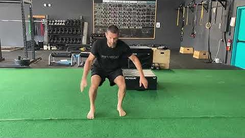 Depth Drop lateral- Rotational Jump