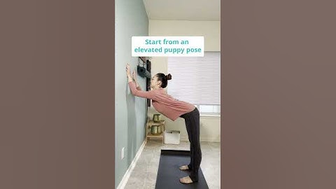 If you can’t do puppy pose correctly, start from this | ONE OM ONE (1om1) yoga tips