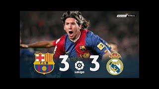 Barcelona 3 x 3 Real Madrid (Hat-Trick de Messi) ● La Liga 06/07 Resumen y Goles HD