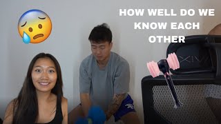 HOW WELL DO WE KNOW EACH OTHER?! | Andy and Michelle