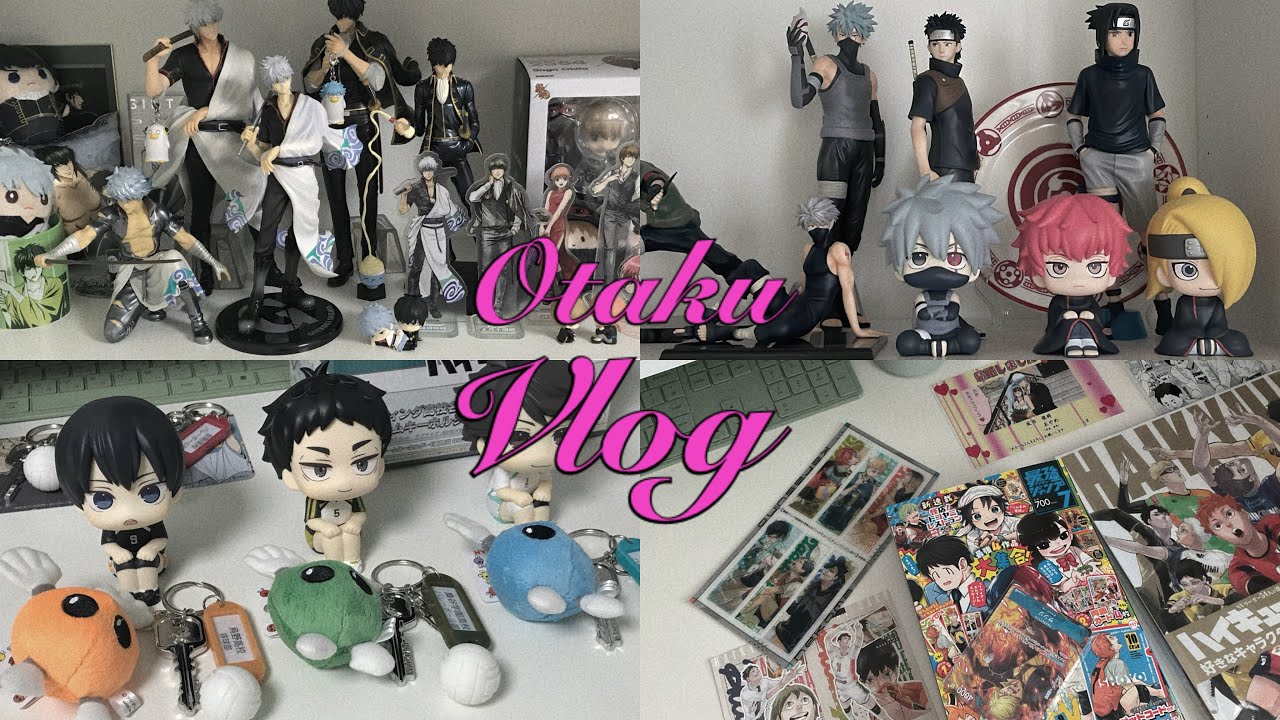 오타쿠 브이로그 ‎𝝑𝝔 룩업을 뜯고, 뜯고, 또 뜯고... 방구석에 박혀서 택배만 뜯고 피규어만 바라보는 삶˚ 위치워치˚ 하이큐˚ 은혼˚ 나루토˚ 장송의 프리렌˚ 랜덤깡 찔끔