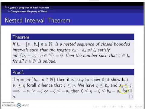 Mathematical Analysis Class
