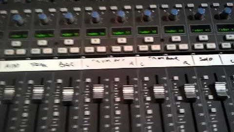 Tri C SSL Duality Studio Session #5 Control Room #1