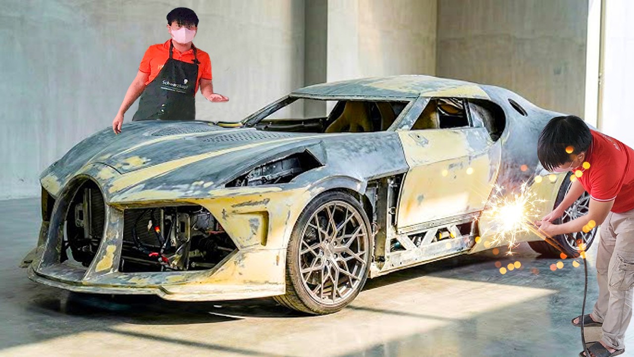 Người đàn ông tự chế BUGATTI TUYỆT VỜI từ con số 0 trong 10 tháng/ VIDEO Từ đầu đến cuối