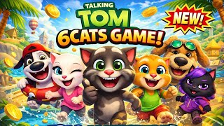 billi wala game | बोलने वाली बिल्ली का गेम | talking tom and friends, cat game #Billigame #gameplay screenshot 4