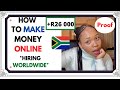 HOW TO MAKE MONEY ONLINE *WORLDWIDE*