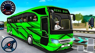 Uphill Offroading Bus Simulator 3D - New City Coach Bus Driving Game 2025 - Andriod Gameplay screenshot 2