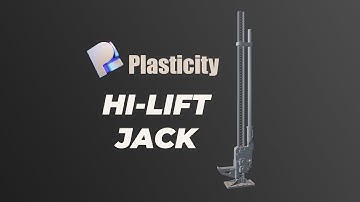 Plasticity | Timelapse of modeling Hi-lift jack