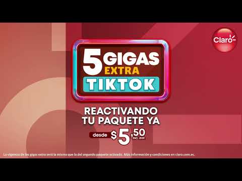 Tiktokea con Claro​