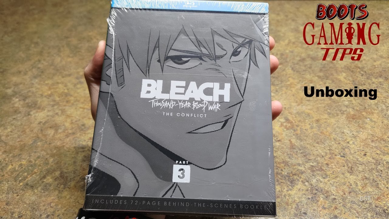 Bleach Thousand Year Blood War Part 3 Limited Edition USA Blu Ray Unboxing