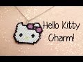 DIY Hello Kitty Seed Bead Brick Stitch Charm How To! ¦ The Corner of Craft