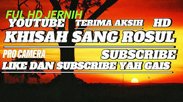 FITRIANA - Kisah Sang Rosul (Lyrics) Abdullah Nama Ayahnya (Cover) { PRO CAMERA }