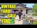 Ep194: MORE INCREDIBLE VINTAGE YARD SALE FINDS!!! - The ORIGINAL GoPro Yard Sale VLOG!