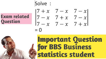 Business statistics important Question 4 BBS 1st year/class11//BBA