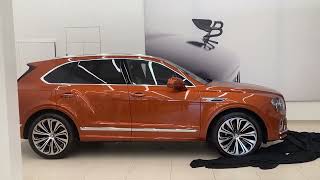 2022 New Bentayga Bentley orange flame Bentley Bentayga Orange Flame
