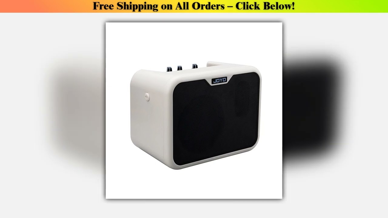 JOYO MA-10B Mini Bass Amplifier Dual Channel 10W Bass Amplifier & Speaker Combo for Bass Guitar