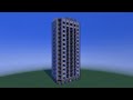 Minecraftチュートリアル タワーマンションの作り方 Minecraftチュートリアル タワーマンションの作り方