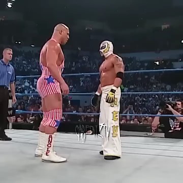 Rey Mysterio vs Kurt Angle | WWE Phonk Edit 💀 #wwe #skull #phonk #reymysterio