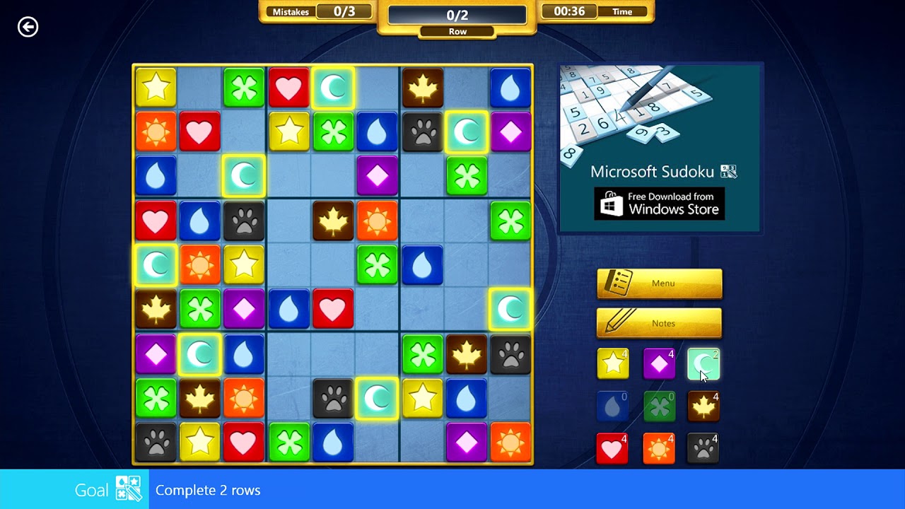 MSN Games - Microsoft Sudoku