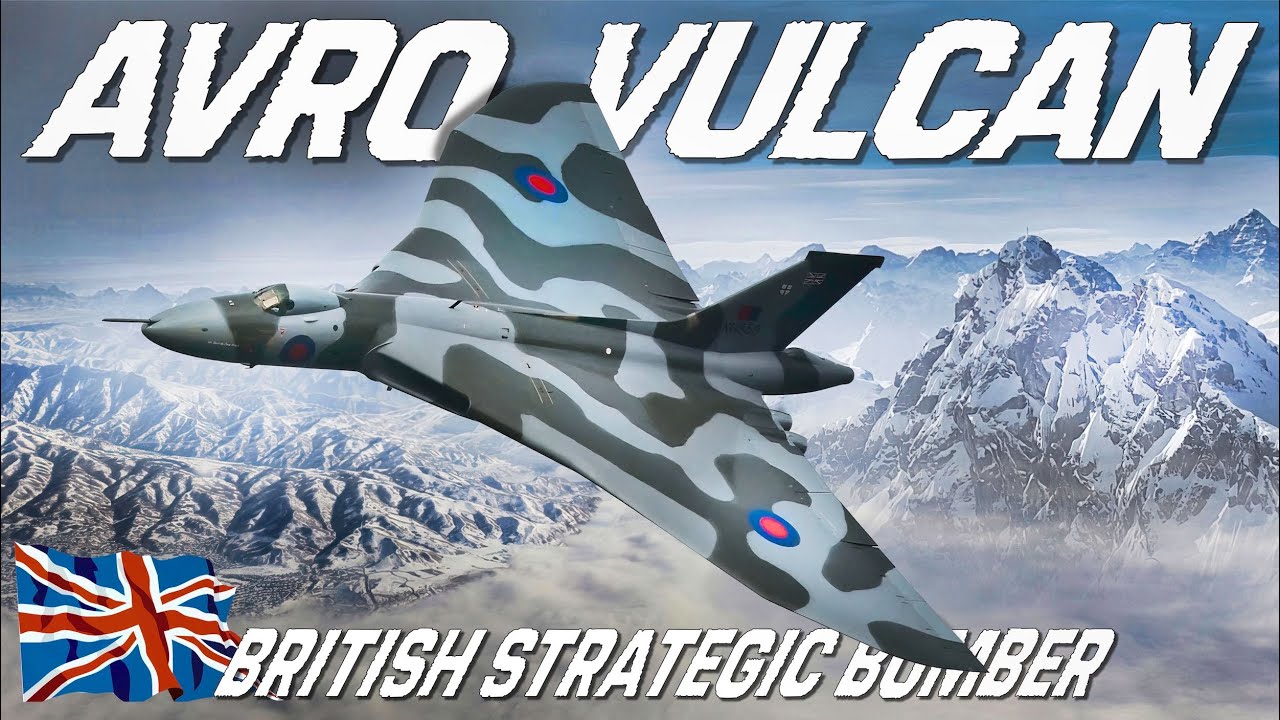 Ib Herre venlig opdragelse Avro Vulcan | The British Strategic Bomber | A Tailless Delta Wing Marvel  Of Engineering - YouTube