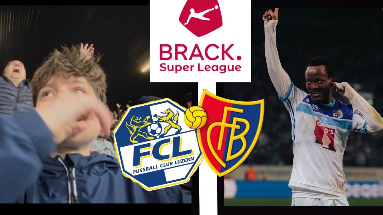 FC Luzern Vs FC Basel - Stadionvlog | OSCAR KABWIT MIT DOPPELPACK 🤯💪🏻🔥🔥🔵⚪️| FCL Joel #2 