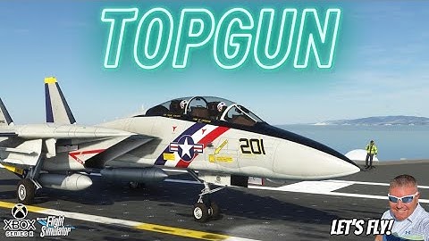 MSFS XBOX | F-14 Tomcat Launches From Carrier and Tours San Francisco! #msfs2020 #xbox