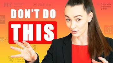 7 Mistakes Even Strong Applicants Make | MBA, MFin, MSBA, MiM & More