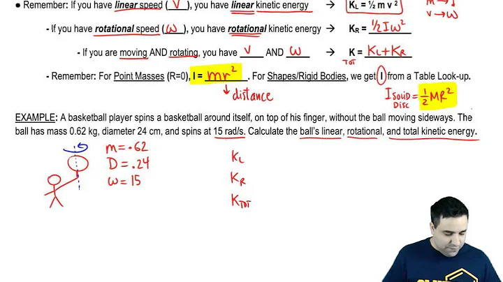 Intro to Rotational Kinetic Energy